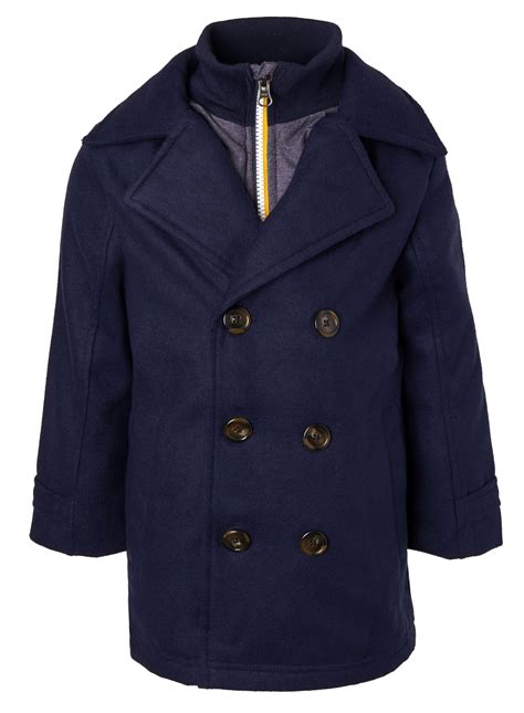 boys pea coat size 10.